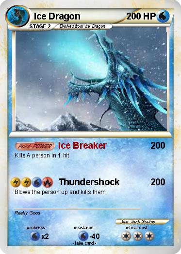 Pokemon Ice Dragon
