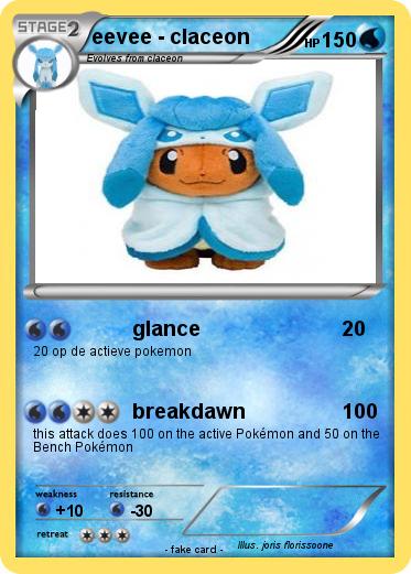 Pokemon eevee - claceon