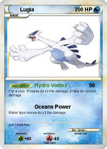 Pokemon Lugia
