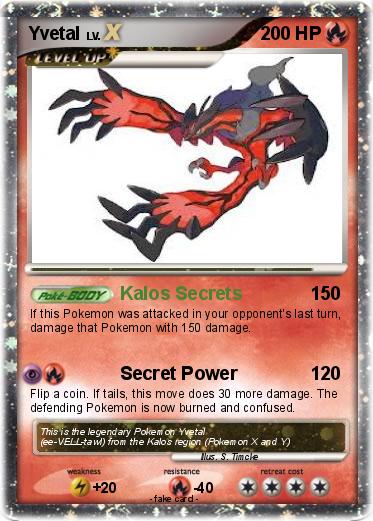 Pokemon Yvetal