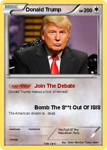 Pokemon Donald Trump