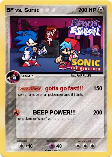 Pokemon BF vs. Sonic