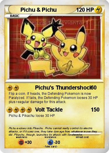 Pokemon Pichu & Pichu