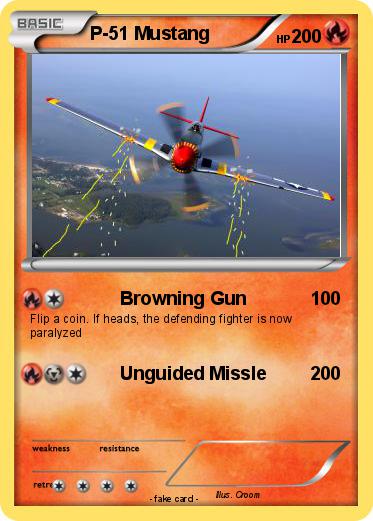 Pokemon P-51 Mustang