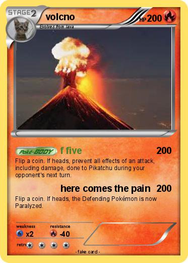 Pokemon volcno