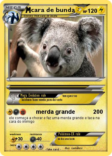 Pokemon cara de bunda