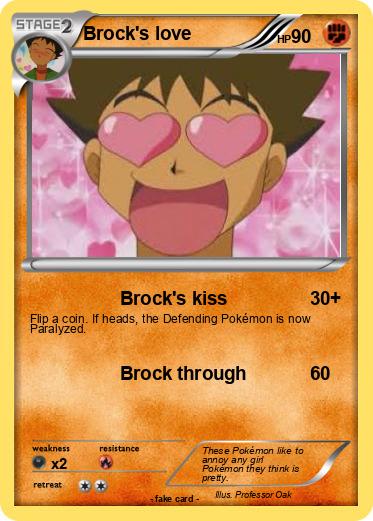 Pokemon Brock's love