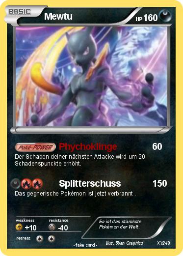 Pokemon Mewtu