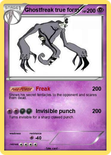 Pokemon Ghostfreak true form