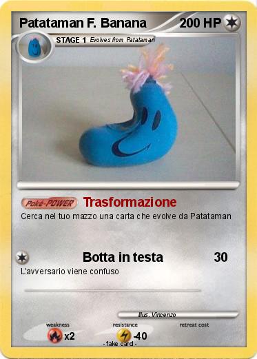 Pokemon Patataman F. Banana