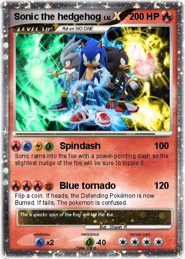 Pokemon Sonic the hedgehog