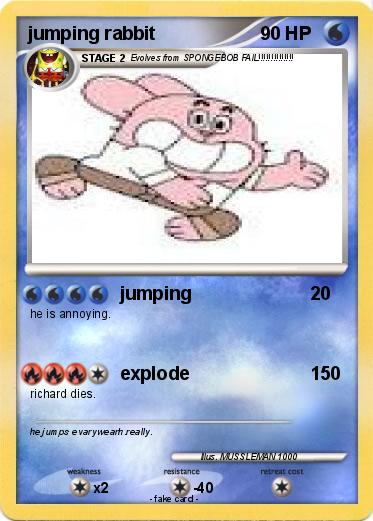 Pokemon jumping rabbit