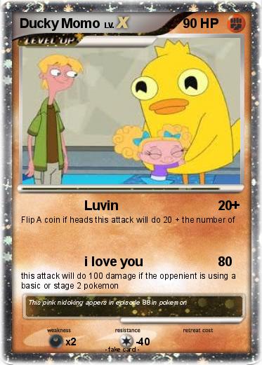Pokemon Ducky Momo