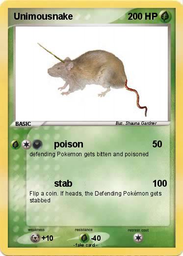 Pokemon Unimousnake