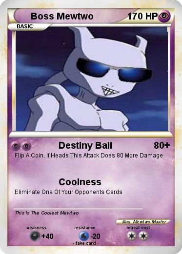 Pokemon Boss Mewtwo