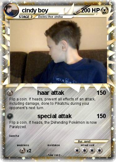 Pokemon cindy boy