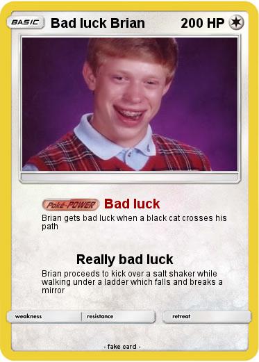Pokemon Bad luck Brian