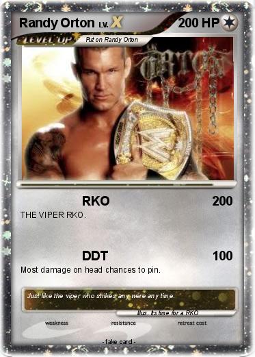 Pokemon Randy Orton