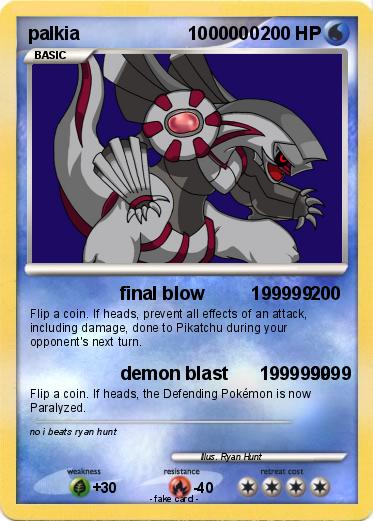 Pokemon palkia                     1000000