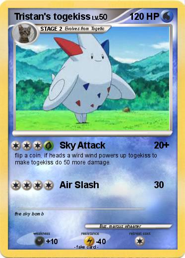 Pokemon Tristan's togekiss