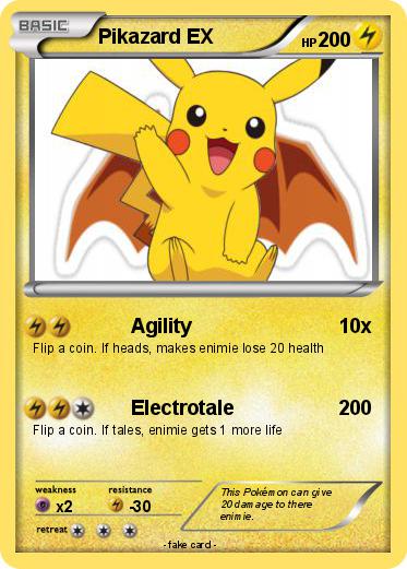 Pokemon Pikazard EX