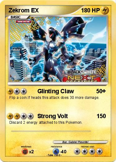 Pokemon Zekrom EX