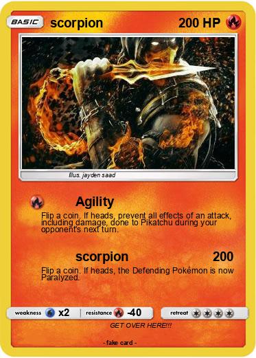 Pokemon scorpion