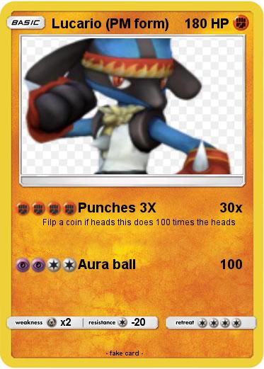 Pokemon Lucario (PM form)