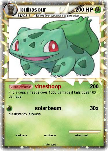 Pokemon bulbasour