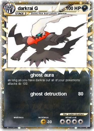 Pokemon darkrai G