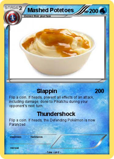 Pokemon Mashed Potetoes