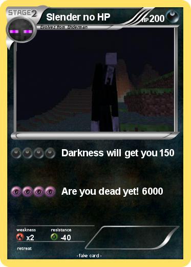 Pokemon Slender no HP