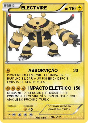 Pokemon ELECTIVIRE