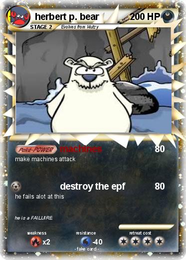 Pokemon herbert p. bear