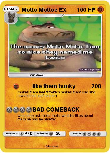Pokemon Motto Mottoe EX