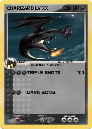 Pokemon CHARIZARD LV XX