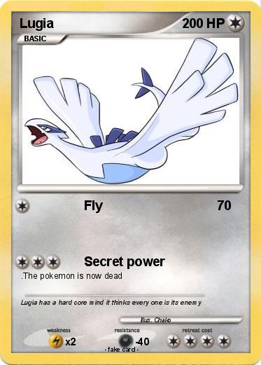 Pokemon Lugia