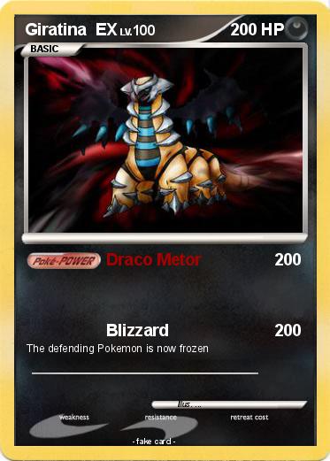 Pokemon Giratina  EX