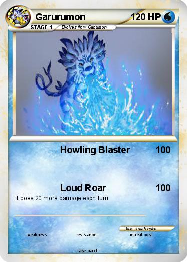 Pokemon Garurumon