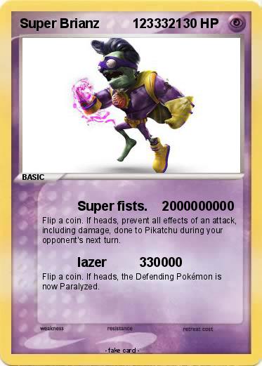 Pokemon Super Brianz         1233321