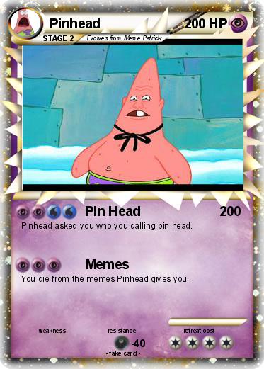 Pokemon Pinhead