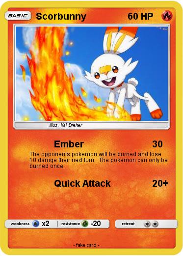 Pokemon Scorbunny