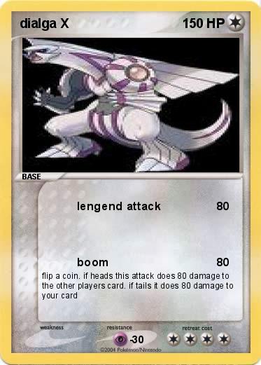 Pokemon dialga X