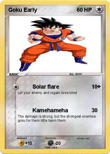 Pokemon Goku Early