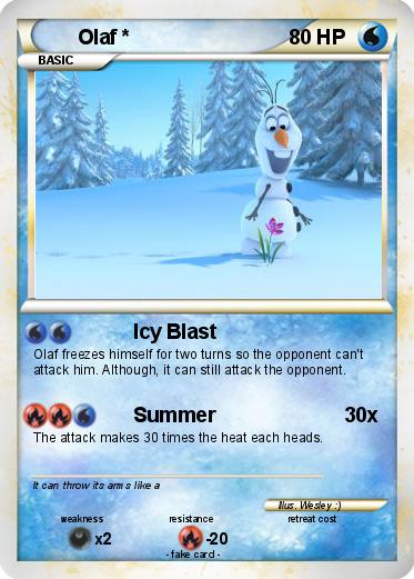 Pokemon Olaf *