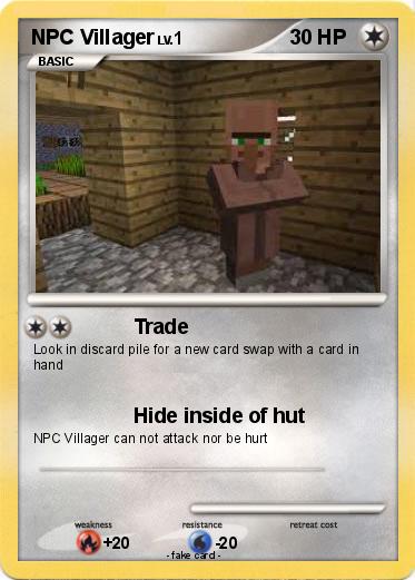 Pokemon NPC Villager