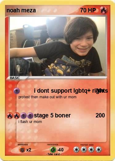 Pokemon noah meza