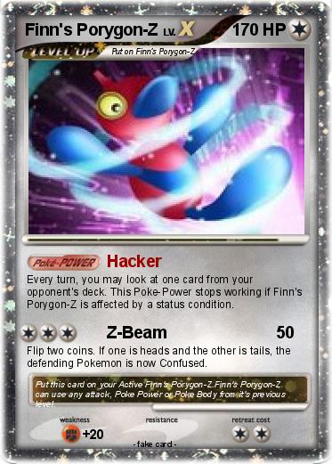 Pokemon Finn's Porygon-Z
