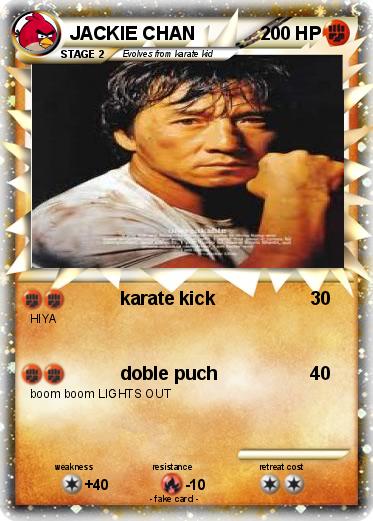 Pokemon JACKIE CHAN