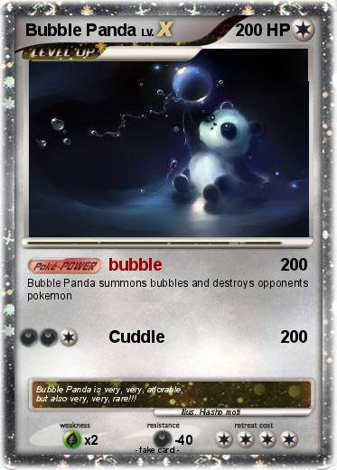 Pokemon Bubble Panda